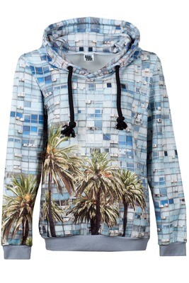 Hoodie Montevideo blau