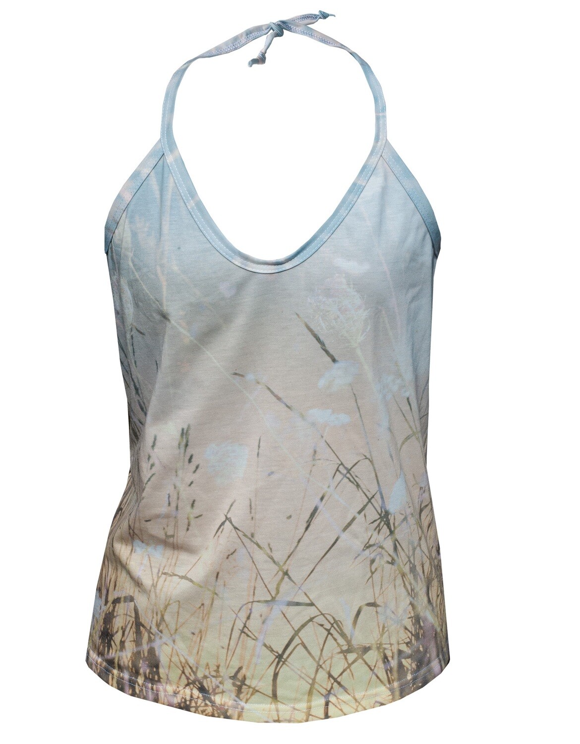 Neckholder Top Sommerwiese