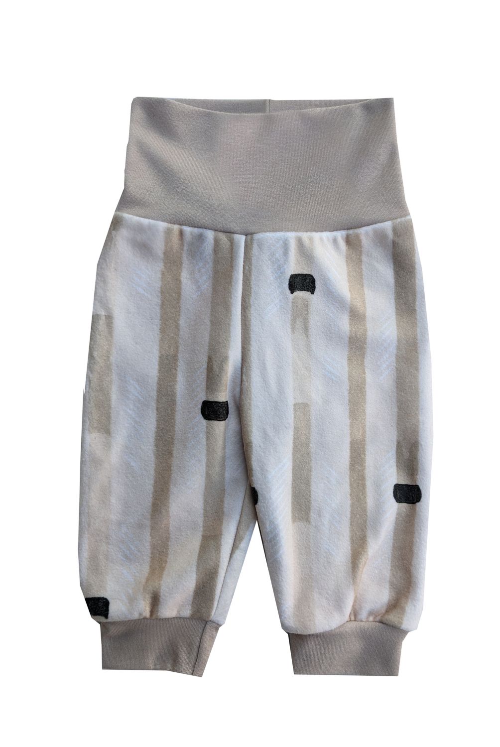 RobeCode Kinder Kuschelhose mit japanischem Streifenprint