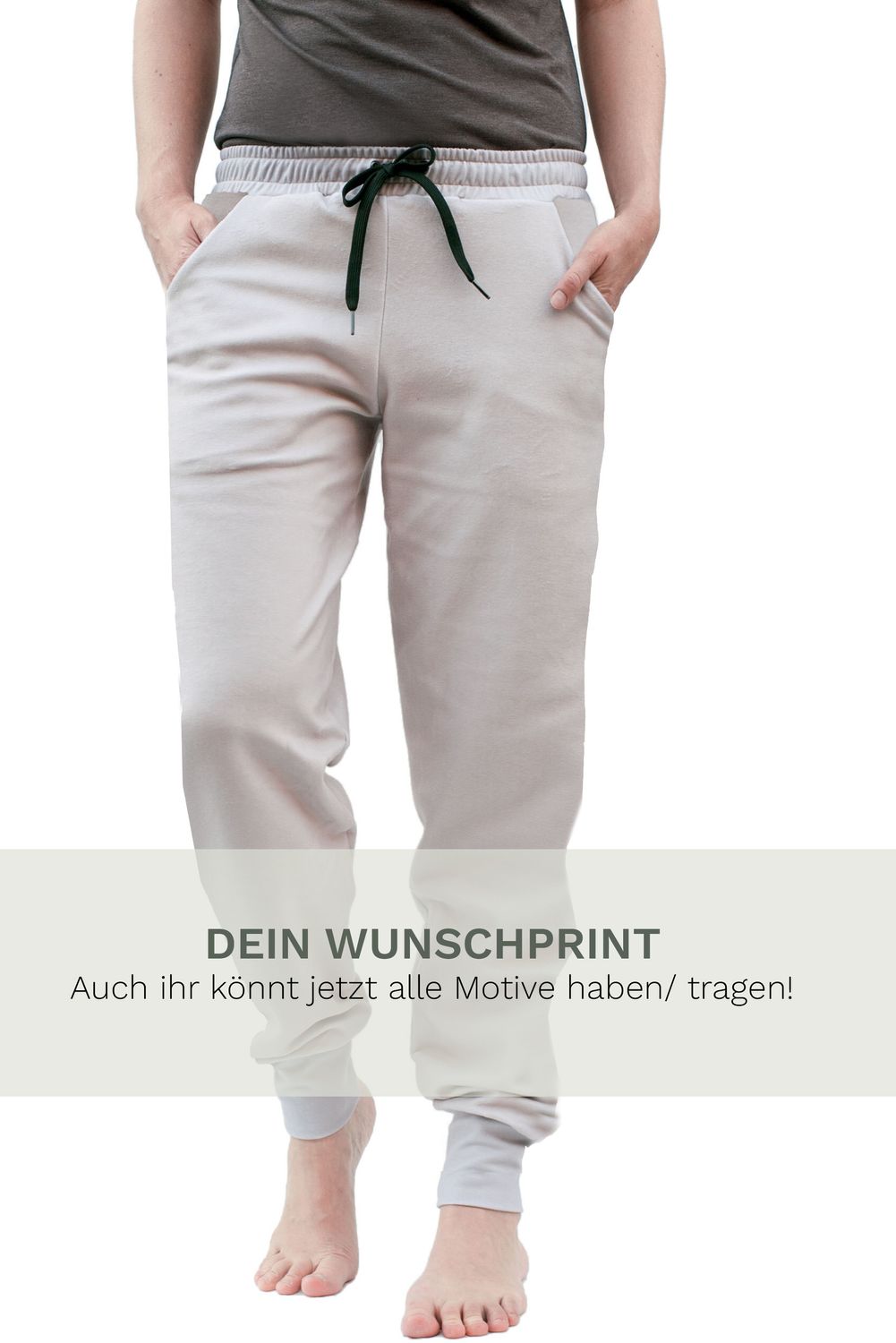 Fleecehose mit Wunschdesign