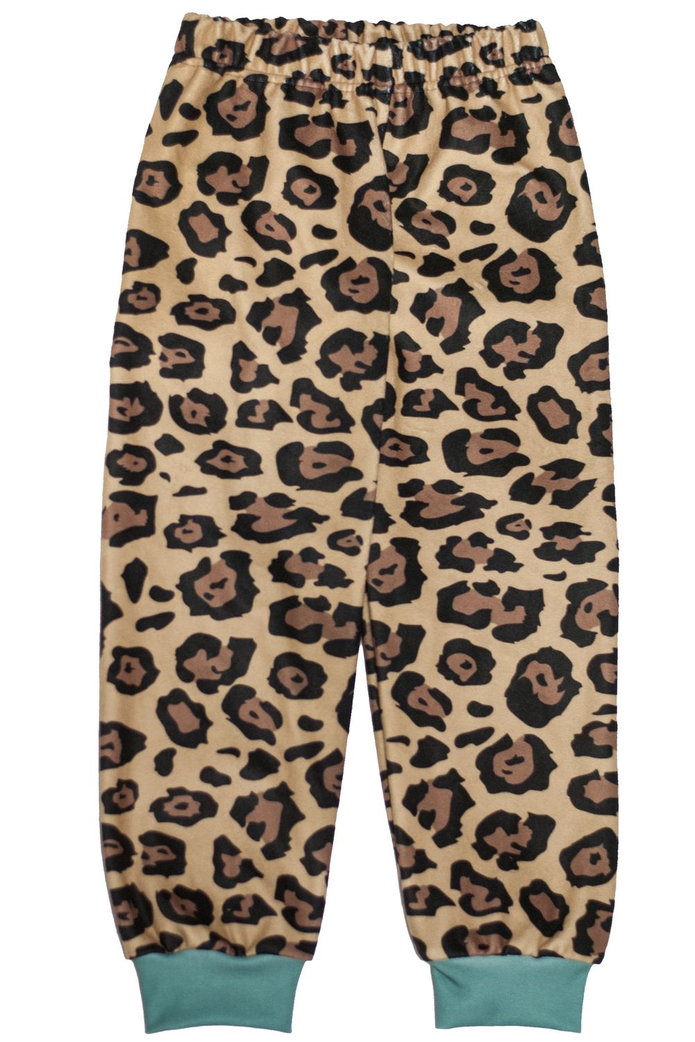 RobeCode Kinderhose aus Fleece mit Leo-Print