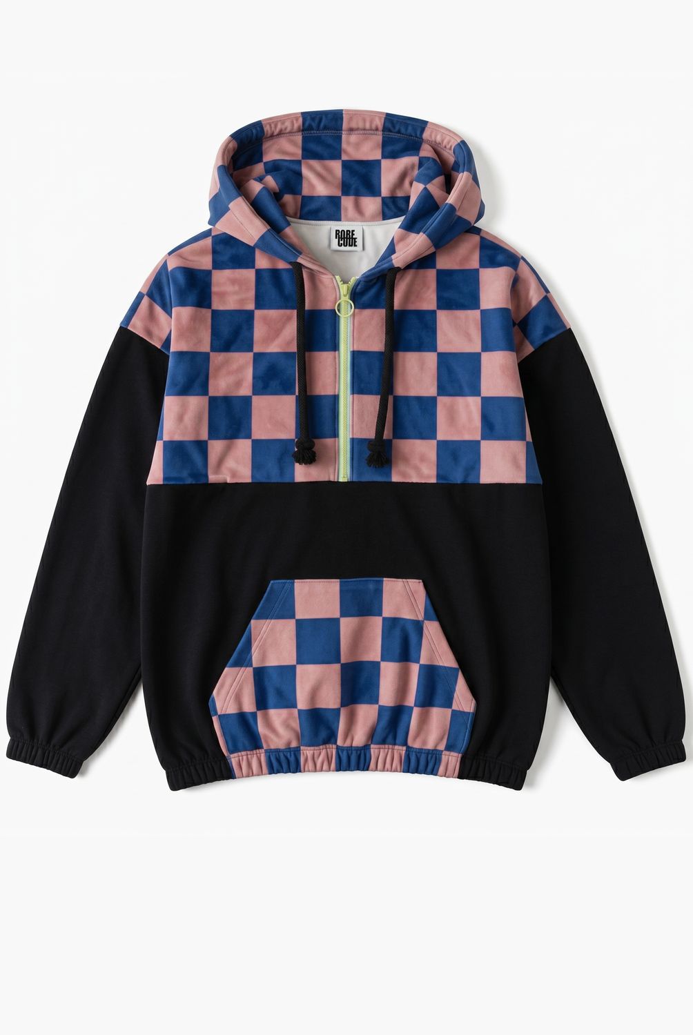 Quadro– Half-Zip Hoodie aus Bio-Baumwolle &amp; Fleece