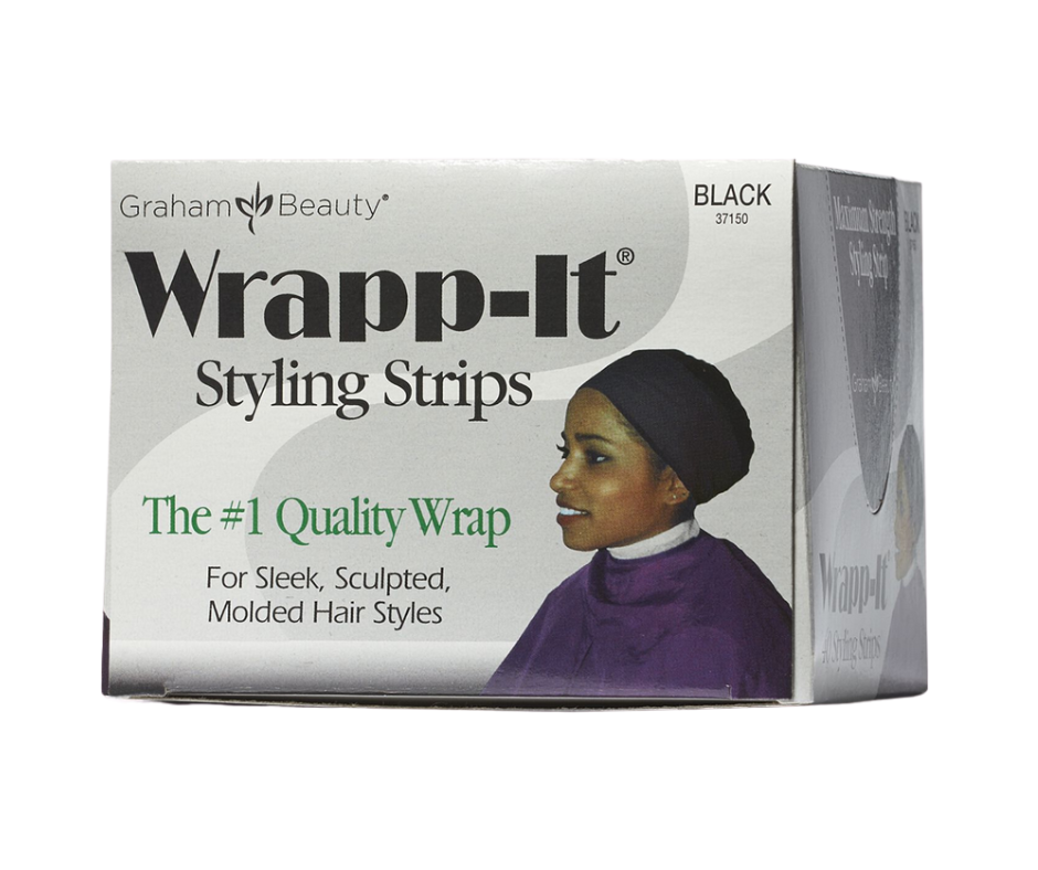 GRAHAM BEAUTY Wrapp-It Styling Strips - Black