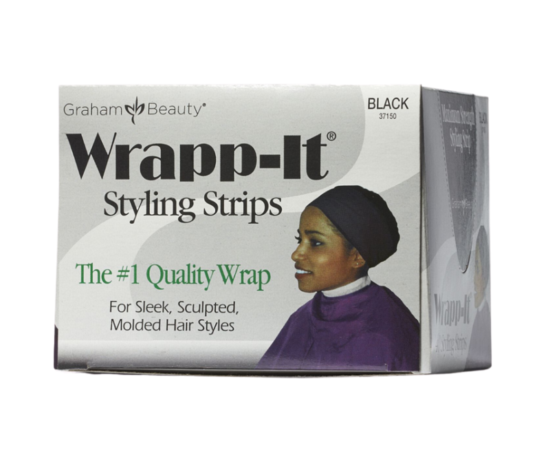 GRAHAM BEAUTY Wrapp-It Styling Strips - Black