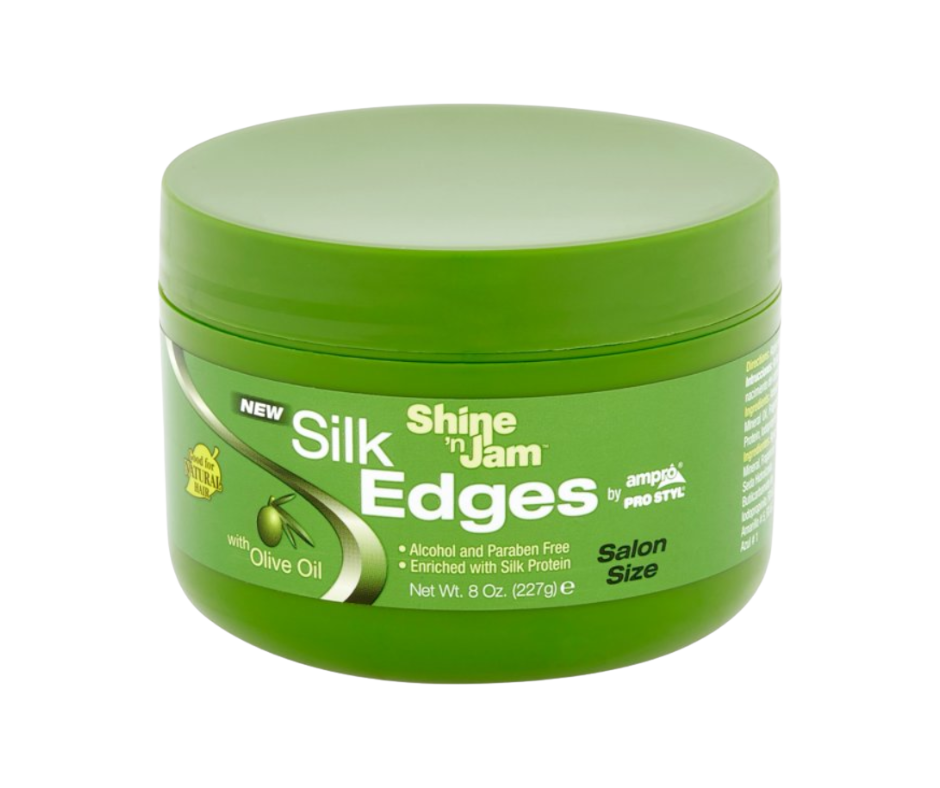SHINE 'N JAM Silk Edges® w/ Olive Oil (8oz)
