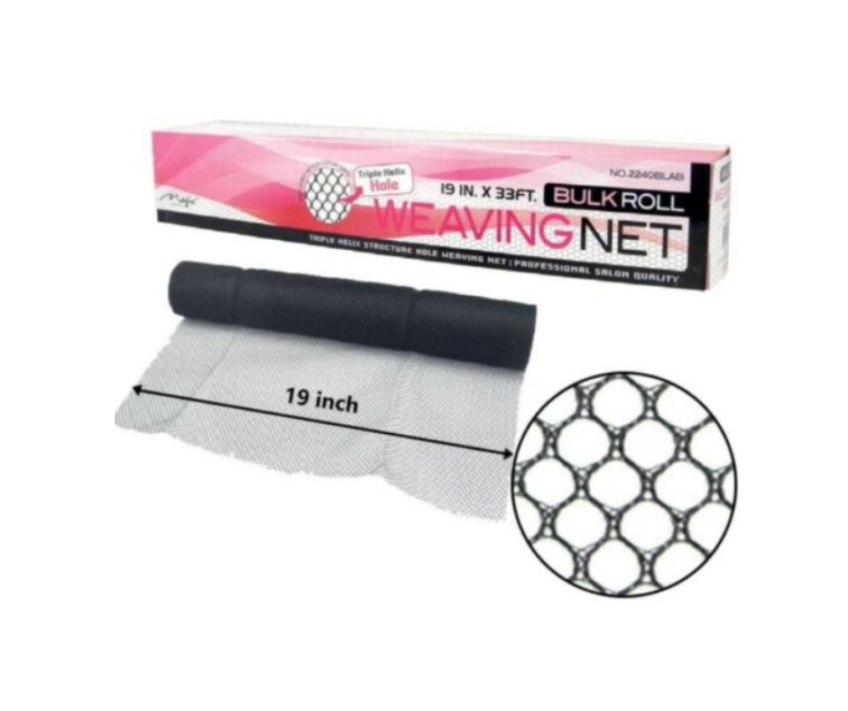 Magic Collection Bulk Roll Weaving Net - Black Magic Collection Bulk Roll Weaving Net - Black