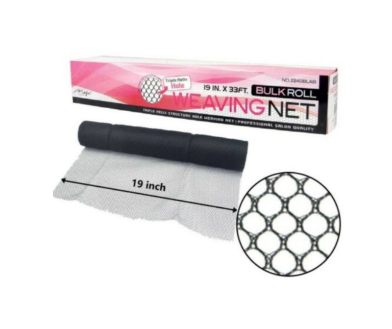 Magic Collection Bulk Roll Weaving Net - Black