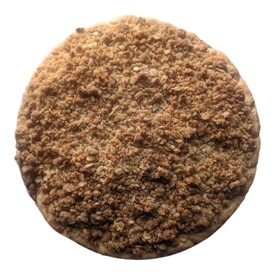 9" Apple Crumble Pie