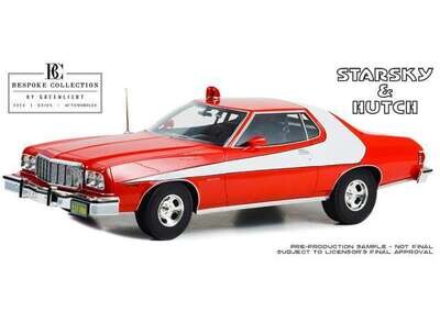 1:12 Greenlight - 1976 Ford Gran Torino Starsky and Hutch (1975-79 TV Series) *Bespoke Resin Collection*