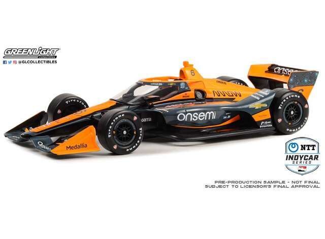 1:18 Greenlight - 2023 #6 Felix Rosenqvist Arrow McLaren SP Onsemi *NTT Indycar* 1:18 Greenlight - 2023 #6 Felix Rosenqvist Arrow McLaren SP Onsemi *NTT Indycar*