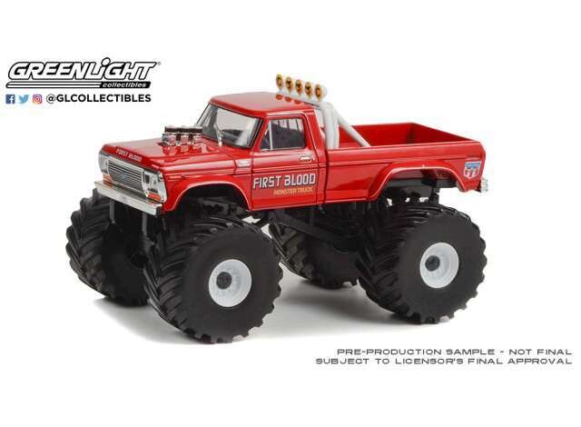 1:43 Greenlight - 1978 Ford F-250 Monster Truck (with 66-Inch Tires) *Kings of Crunch Series 5*, red 1:43 Greenlight - 1978 Ford F-250 Monster Truck (with 66-Inch Tires) *Kings of Crunch Series 5*, red