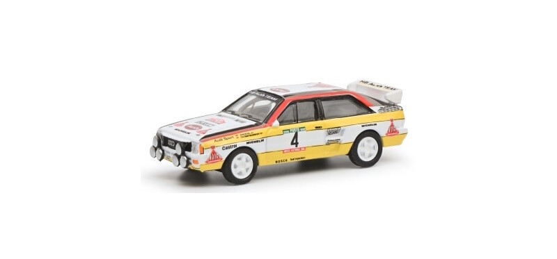 1:64 Schuco - Audi Quattro #4 Rallye Portugal 1984