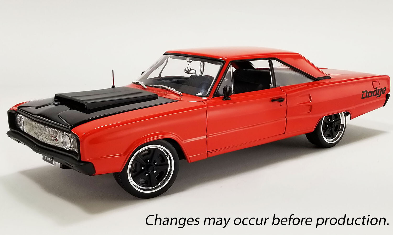 1:18 ACME - 1967 Plymouth Coronet R/T Restomod, red/black