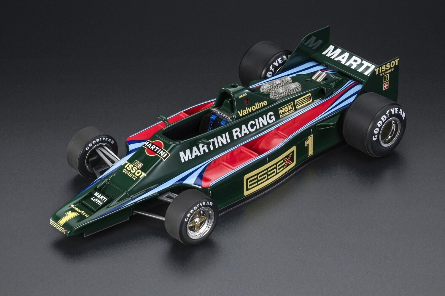1:18 GP Replicas - Lotus Type 80 #1 Test version ("without wings") Mario Andretti