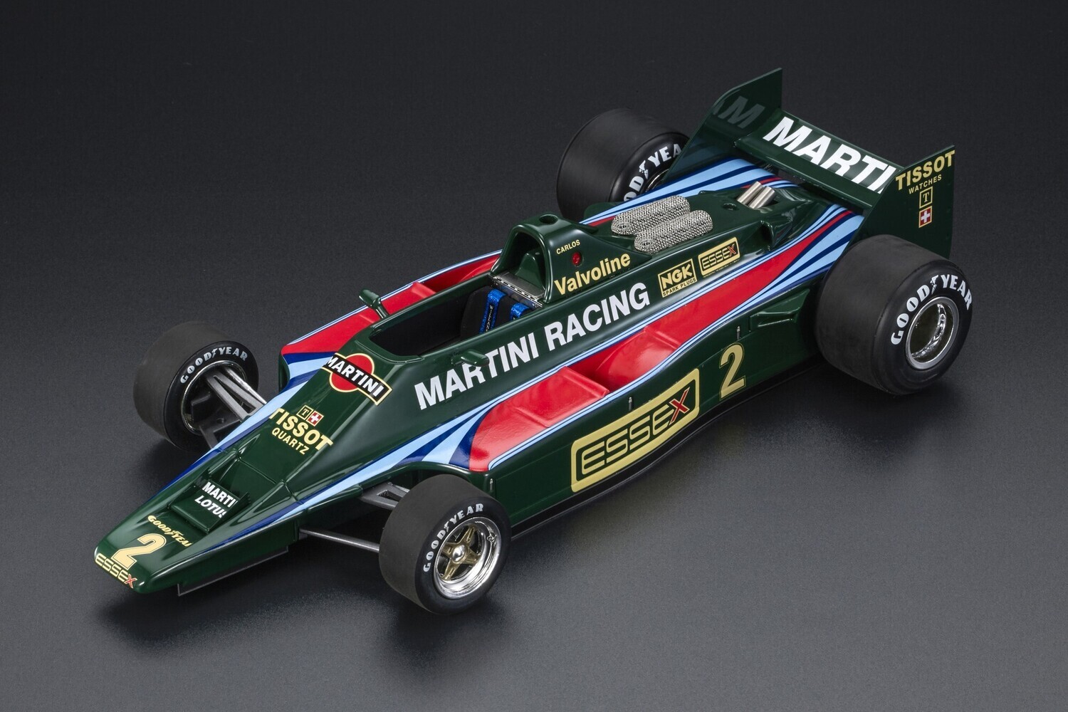 1:18 GP Replicas - Lotus Type 80 #2 1979 Test version ("without wings") Carlos Reutemann