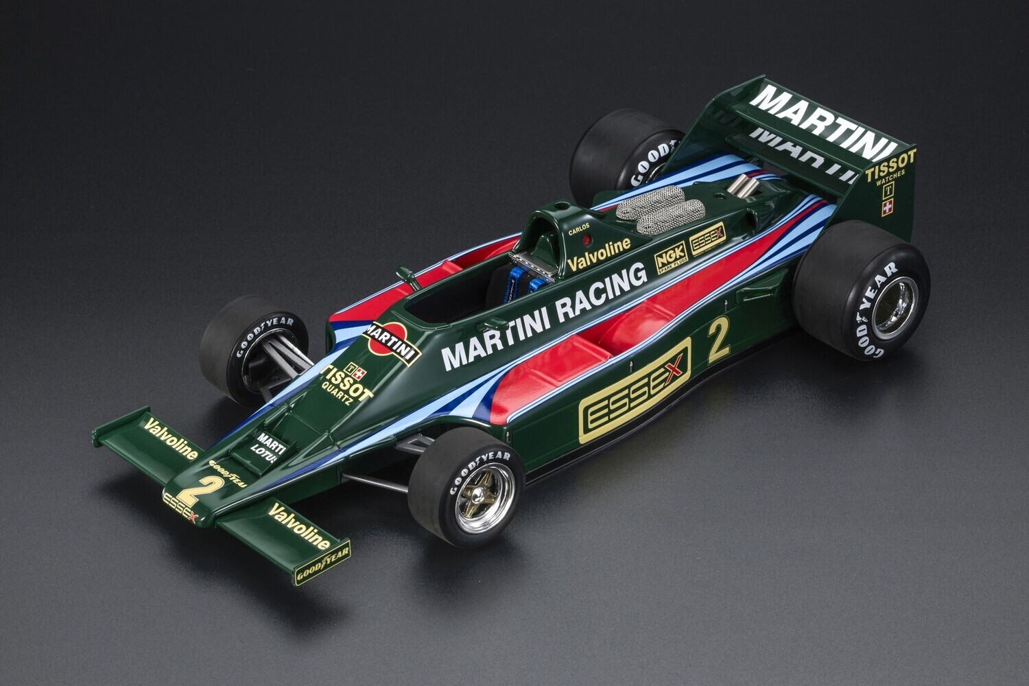 1:18 GP Replicas - Lotus Type 80 #2 Test version ("with wings") Carlos Reutemann