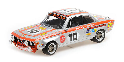 1:18 Minichamps - BMW 2800 CS – FITZPATRICK/PELTIERE/ETHUIN – 24H SPA-FRANCORCHAMPS 1972