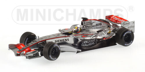 1:18 Minichamps - MCLAREN MERCEDES MP4/21 – JUAN PABLO MONTOYA – 2006