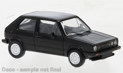 1:87 PCX87 - VW Golf I GTI Pirelli, schwarz, 1980 1:87 PCX87 - VW Golf I GTI Pirelli, schwarz, 1980