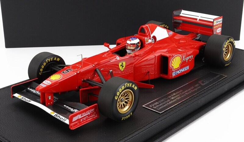 1:12 GP Replicas - Ferrari F1 F310B Team Scuderia Ferrari Marlboro #5 Winner Canada GP 1997 Michael Schumacher With Driver Figure