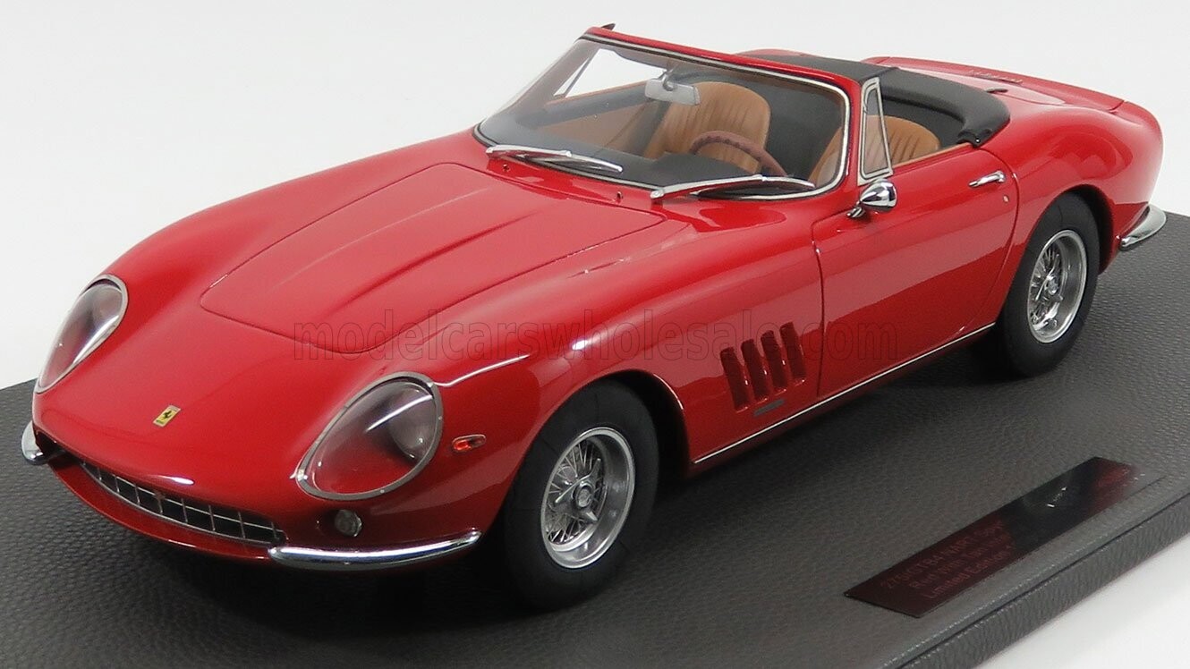 1:12 Top Marques - Ferrari 275 GTB/4 Nard Spider 1967 Red