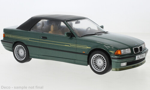 1:18 MCG - BMW Alpina B3 3.2 Cabriolet, metallic-grün, Basis: E36, 1995