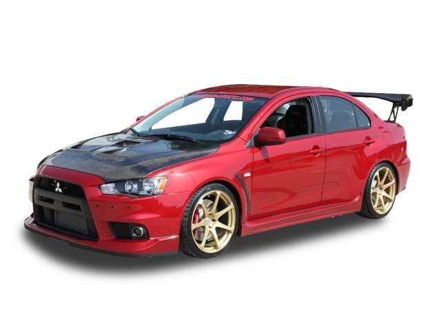 1:43 Vitesse - 2011 Mitsubishi Lancer EVO X, red metallic