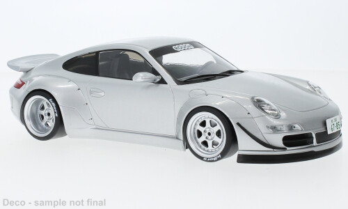 1:18 Ixo - Porsche RWB 997, silber