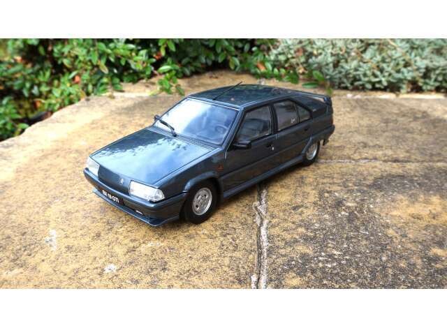 1:18 Triple9 - 1990 Citroen BX GTi, dark grey metallic/ black interior