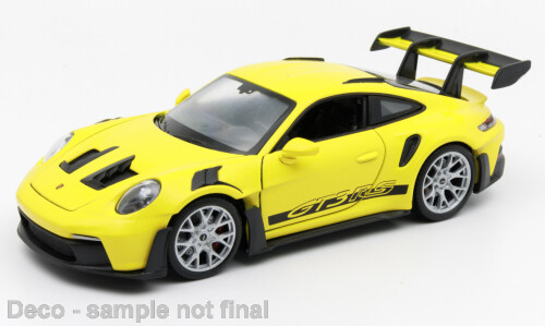 1:24 Welly - Porsche 911 GTR RS (992), gelb