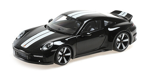1:18 Minichamps - PORSCHE 911 (992) SPORT CLASSIC – 2022 – BLACK