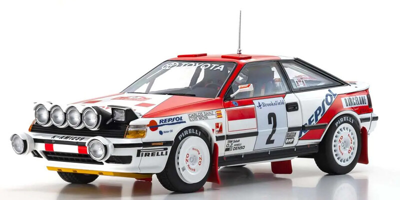 1:18 Kyosho - Toyota Celica GT-Four 1991 Monte Carlo #2 1:18 Kyosho - Toyota Celica GT-Four 1991 Monte Carlo #2