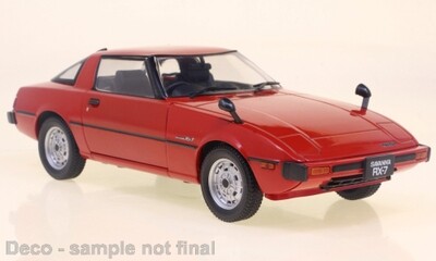 1:24 Whitebox - Mazda RX-7, rot, 1980