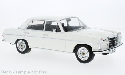 1:18 MCG - Mercedes 200 D (W115), weiss, 1968 1:18 MCG - Mercedes 200 D (W115), weiss, 1968