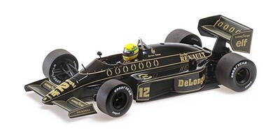 1:18 Minichamps - 1986 Lotus Renault 98T Ayron Senna, Dirty Version