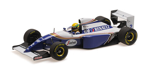 1:18 Minichamps - 1994 Williams Renault FW16 Ayron Senna San Marino GP 1994, Dirty Version