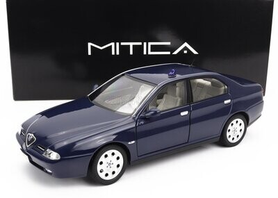 1:18 Mitica Diecast - Alfa Romeo 166 2.4 TD (With Decals) Blue 1:18 Mitica Diecast - Alfa Romeo 166 2.4 TD (With Decals) Blue