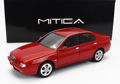 1:18 Mitica Diecast - Alfa Romeo 166 3.0 V6 1998 Rosso Alfa Red