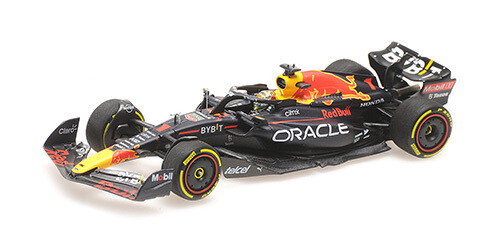 1:43 Minichamps - RACLE RED BULL RACING RB18 – MAX VERSTAPPEN – WINNER MEXICAN GP 2022