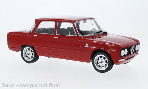 1:18 MCG - Alfa Romeo Giulia Nuova Super, rot, 1974