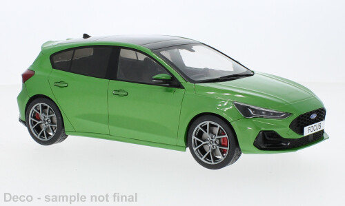 1:18 MCG - Ford Focus ST, metallic-grün, 2022