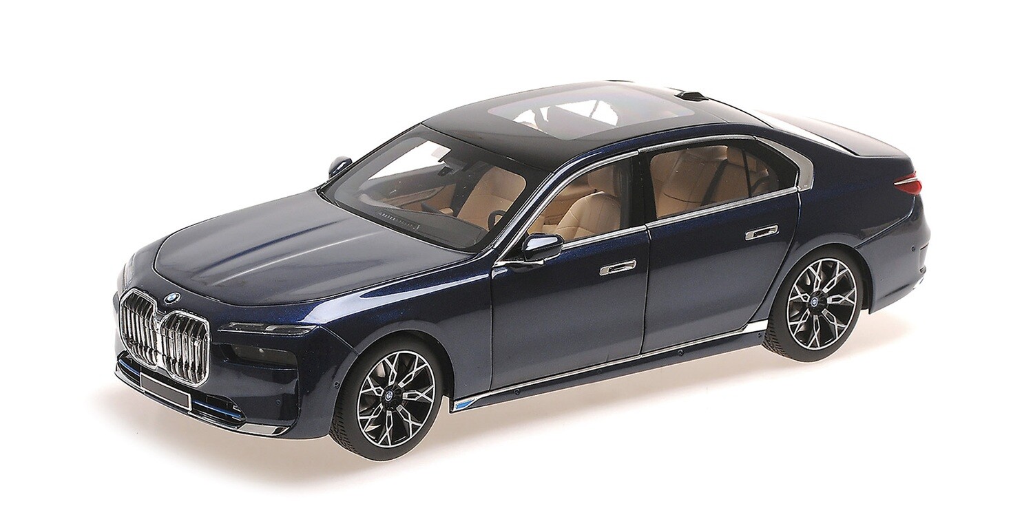 1:18 Minichamps - BMW i7 – 2022 – BLUE METALLIC