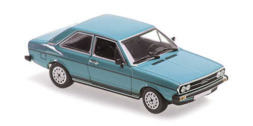1:43 Maxichamps - AUDI 80 GTE – 1975 – BRIGHT BLUE