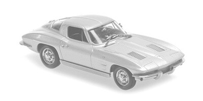 1:43 Maxichamps - CHEVROLET CORVETTE C2 COUPE – 1963 – TURQUOISE METALLIC