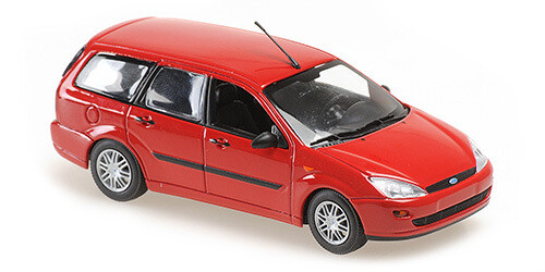 1:43 Maxichamps - FORD FOCUS TURNIER – 1998 – RED