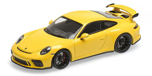 1:43 Minichamps - PORSCHE 911 GT3 – 2017 – YELLOW – SPORT AUTO