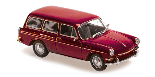 1:43 Maxichamps - VOLKSWAGEN 1600 VARIANT – 1966 – RED