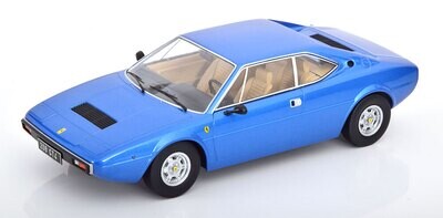 1:18 KK Scale - Ferrari 208 GT4 1975 hellblau-metallic