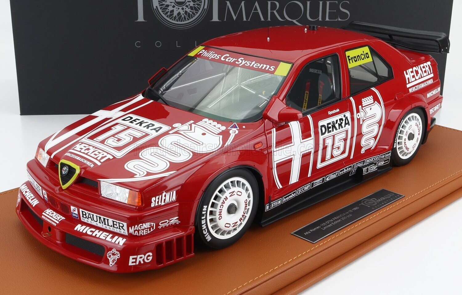1:12 Top Marques - Alfa Romeo 155 V6 TI #15 DTM Season 1993 Giorgio Francia