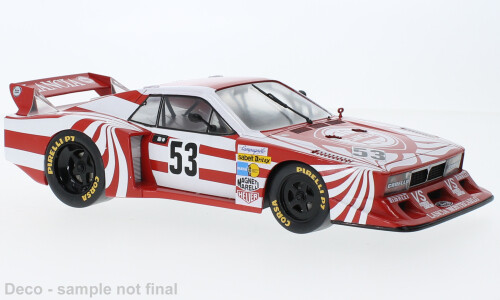 1:18 MCG - Lancia Beta Montecarlo Gr.5, No.53, 6h Silverstone, R.Patrese/E.Cheever, 1980